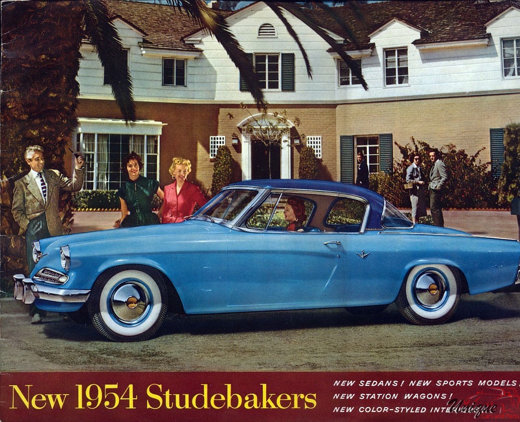1954 Studebaker Commander V8 Brochure Page 4